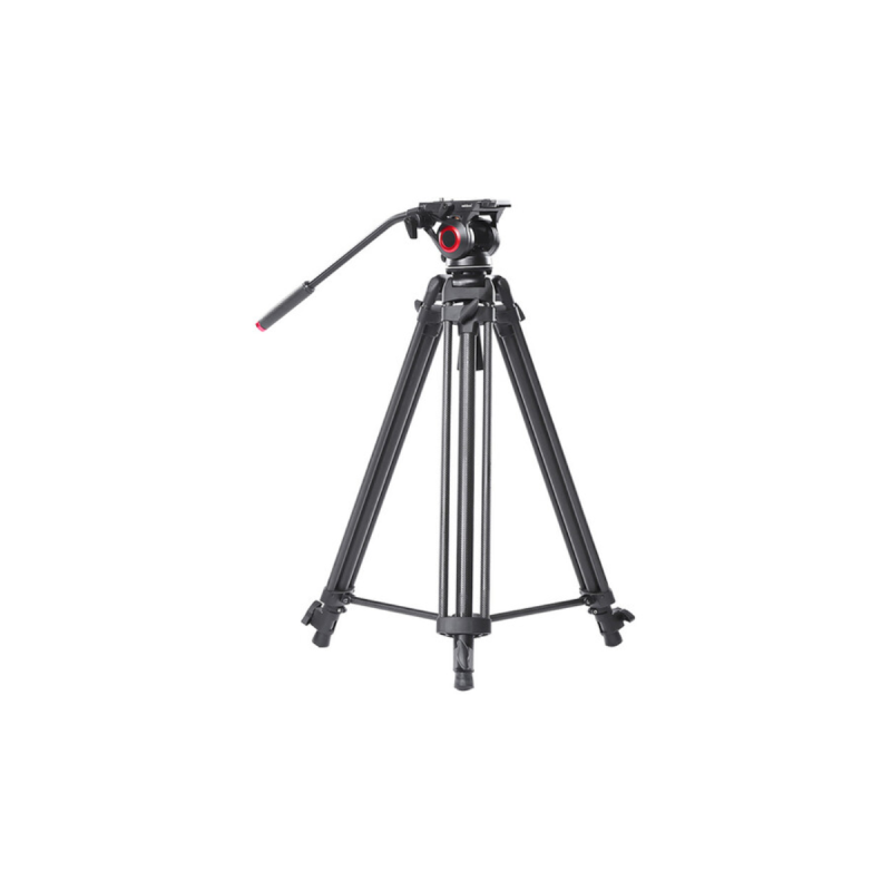 Came-TV Carbon Fiber Video Tripod With Fluid Bowl Head & Spreader