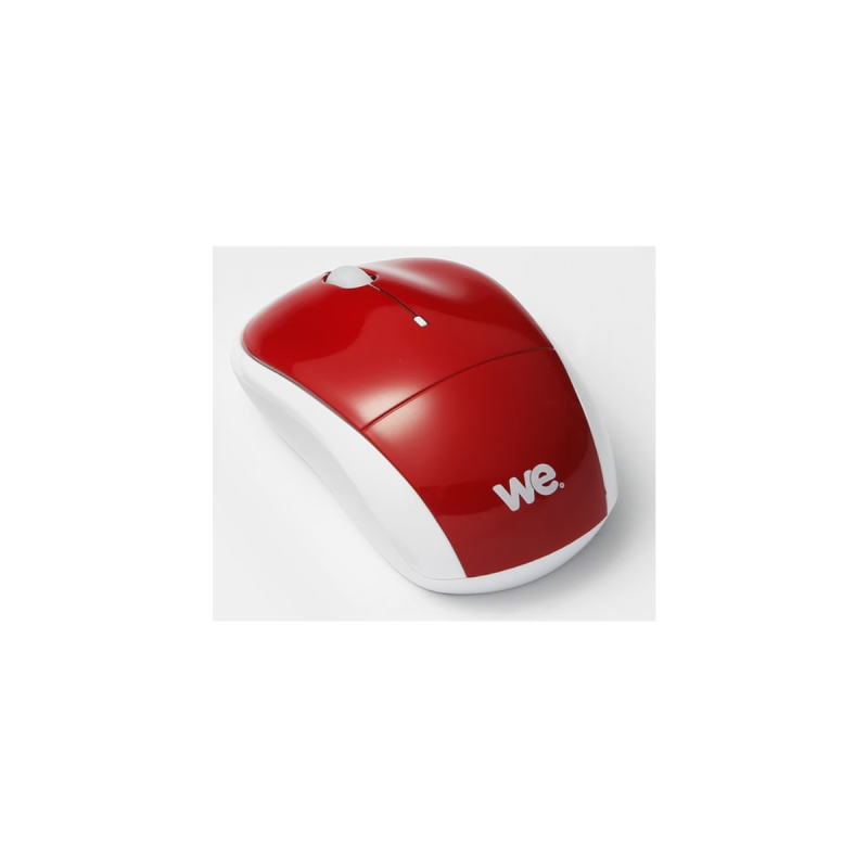 WE Souris sans fil DELUXE V3 Rouge Nano Dongle USB - Optique 2.4 GHz