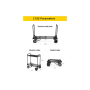 Came-TV Lightweight Portable Production Cart