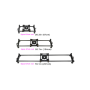 Came-TV SL04 Adjustable Length Slider 50KG Payload