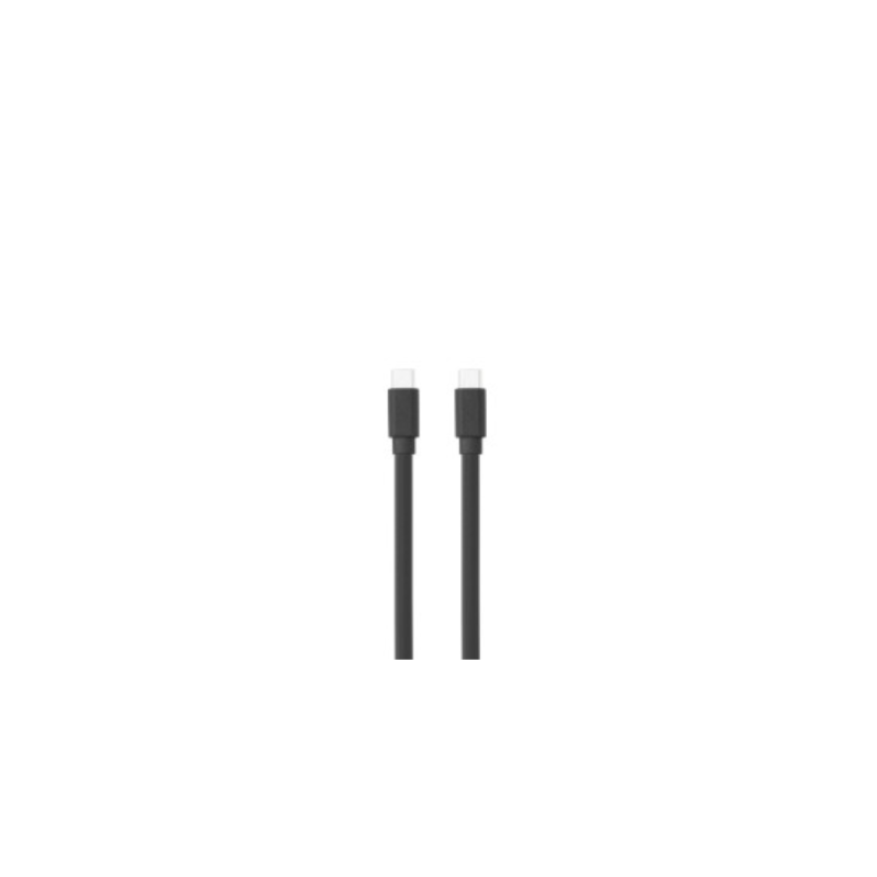 WE Câble USB-C/USB-C en silicone USB 2.0 Charge 3A/60W 1.50m noir