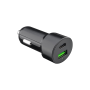 Goobay Chargeur Rapide Double USB pour Voiture. 1xUSB-A  1xUSB-C(48W)