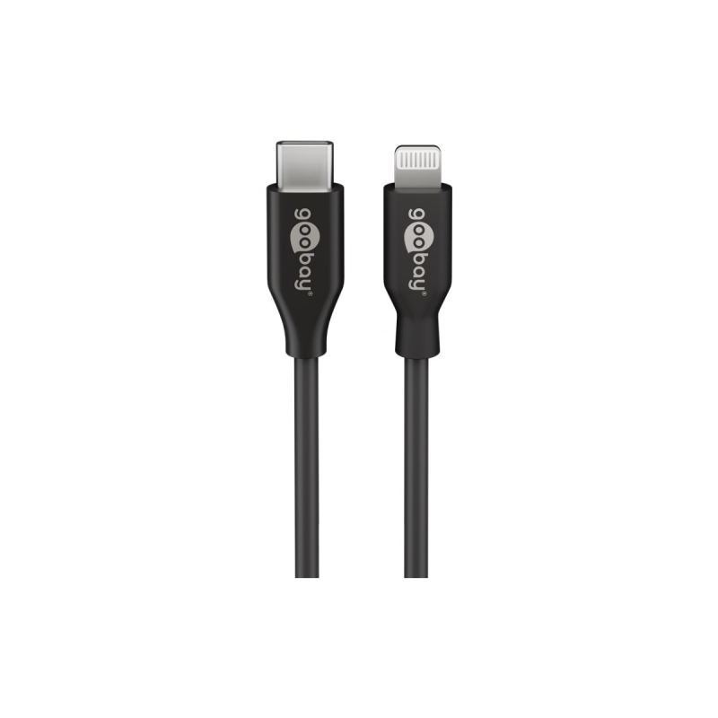 Goobay Câble de Charge et de Synchronisation Lightning vers USB-C™ 2m