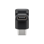 Goobay Adaptateur Prise femelle USB-C™   Connecteur USB-C™ coudé 90°