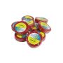 Ruban Isolant AT7 15mm x 10m - Rouge (Vendu par pack de 10)