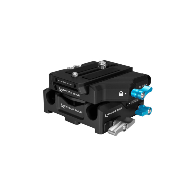 Kondor Blue 501 Adjustable Baseplate (501 QR)(Raven Black)