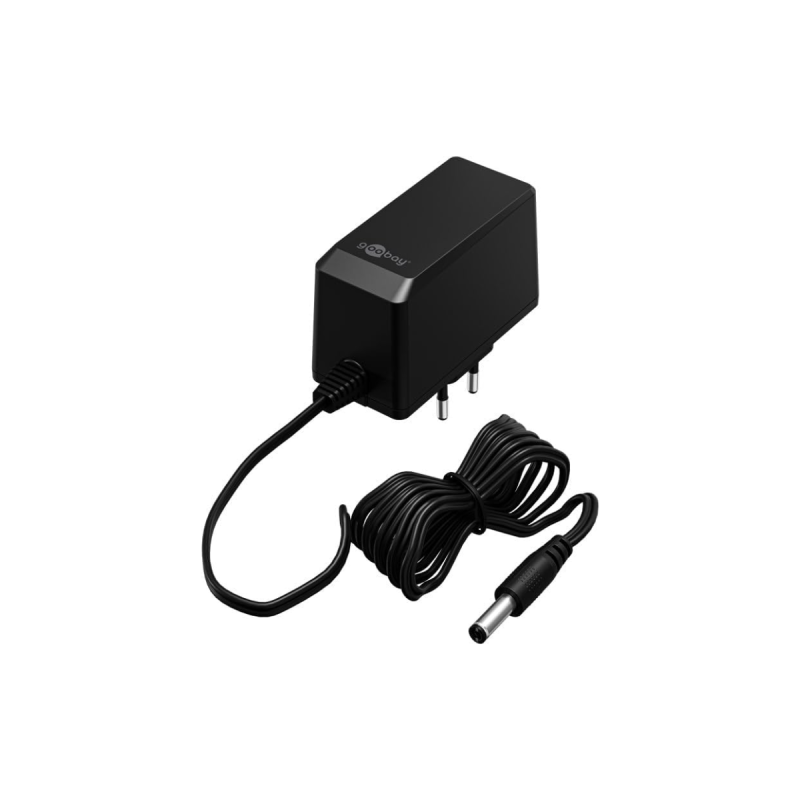 Goobay 12 V Alim. (27 W / 2,25 A) fiche coaxiale de 5,5 mm x 2,1 mm