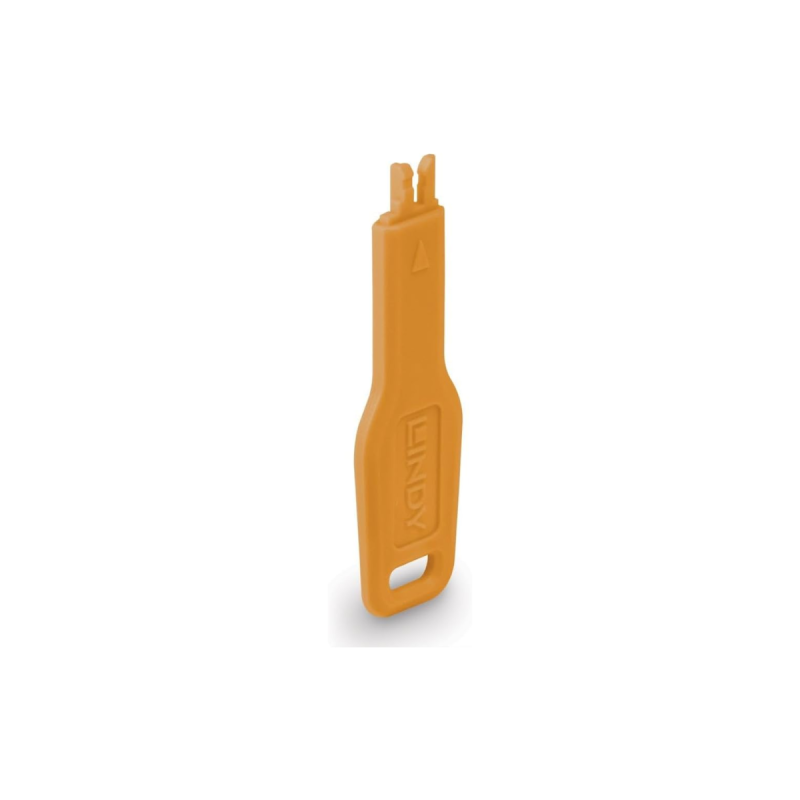 Lindy Clé pour bloqueur de port RJ45, orange