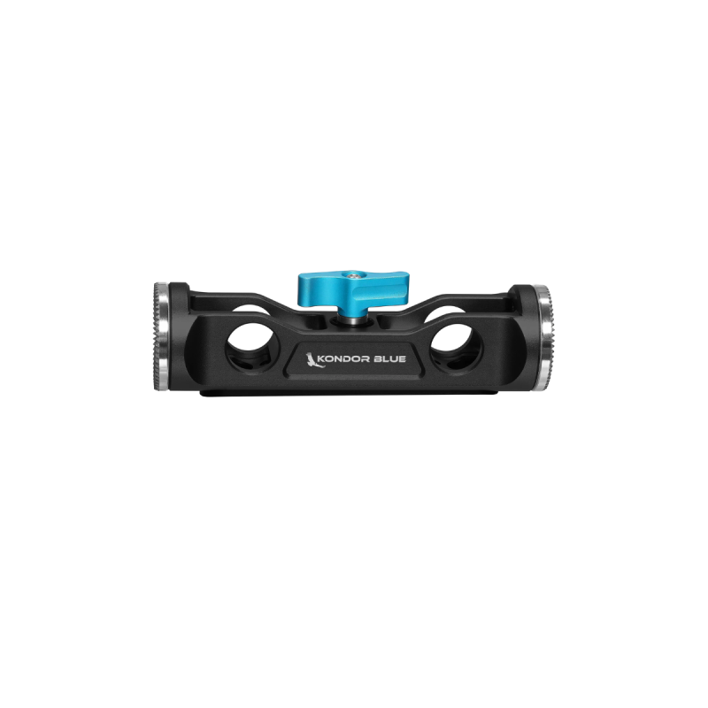 Kondor Blue Dual Rosette Clamp (Raven Black)