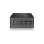 Lindy DST-Pro 101, Docking Station USB-C pour laptop 4K et alim 100W