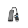 Lindy Hub USB 3.2 Gen 1 & Convertisseur Ethernet Gigabit