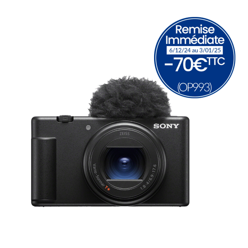 Sony Boîtier Vlogging ZV-1 M2 Objectif 18-50mm F1.8-4 