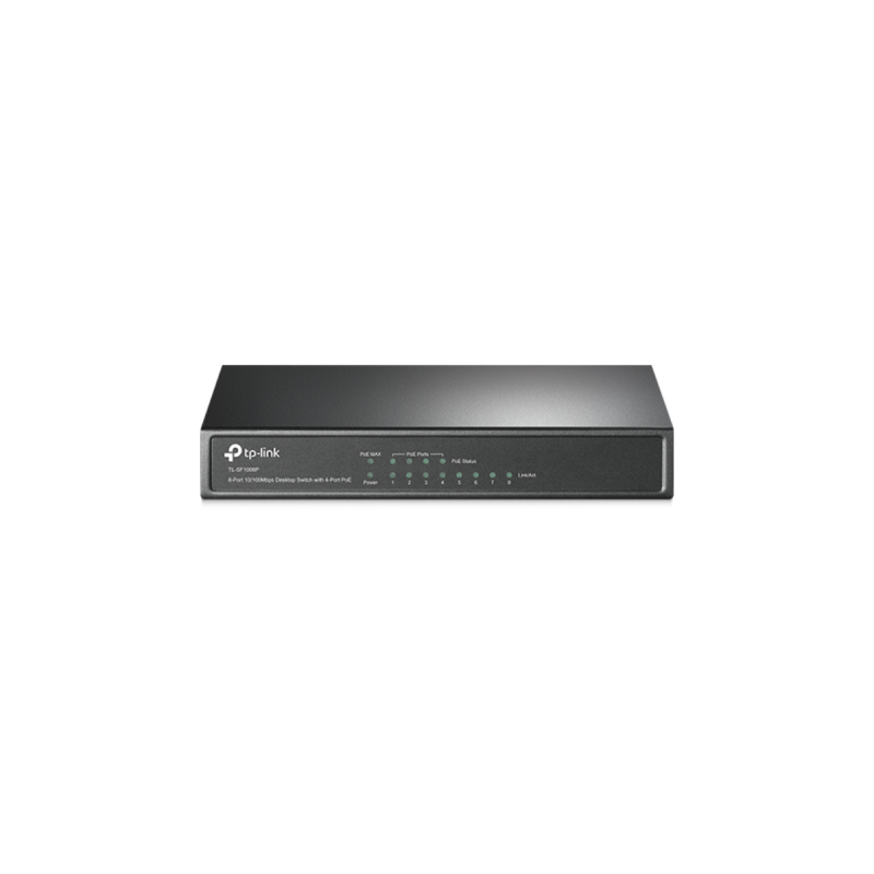 TP-LINK - Switch 8 ports 10/100 dont 4 PoE - TL-SF1008P