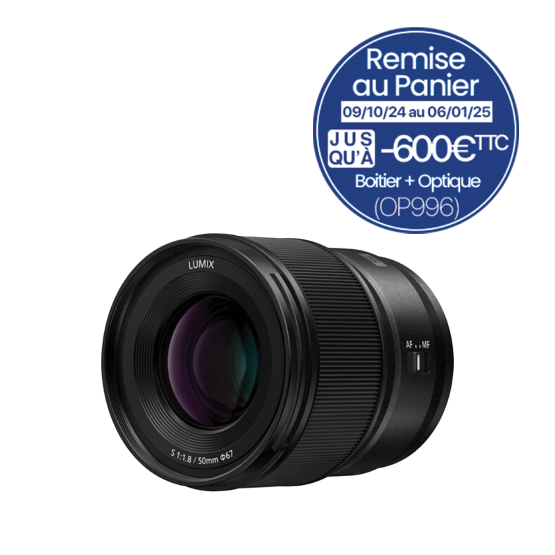 Panasonic S-S50E Objectif 50/1.8 Lumix S