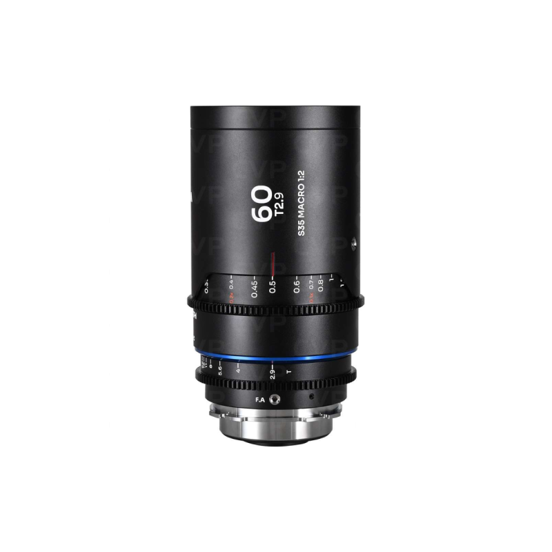 Laowa Nanomorph 60mm T2.9 Macro 1.5X S35 (Blue) - Arri PL/Canon EF