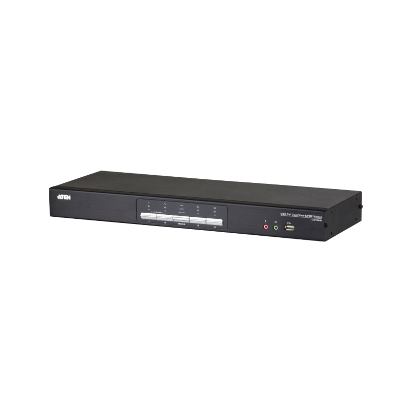 ATEN - CS1644A - Commutateur KVMP™ 2 affichages/audio DVI USB 4ports