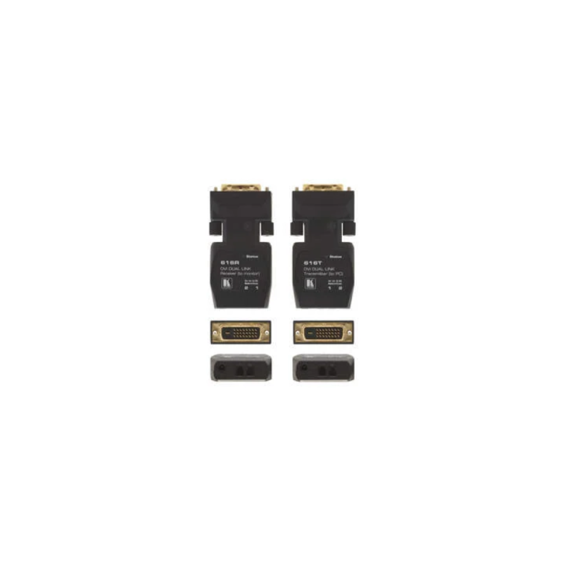 Kramer 2-Fiber Detachable Dual Link DVI module (Rx & Tx Set)