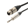 Cordon XLR 3b/Jack 6.35 mo FM 5m