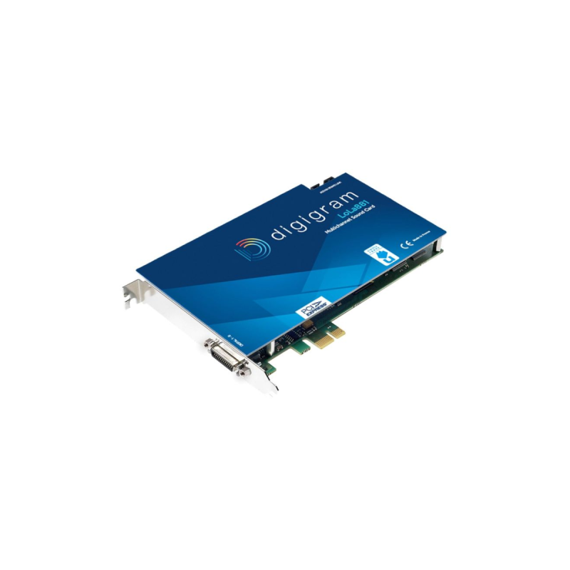 Digigram Carte PCIe, 4 In & Out AES (Cable non inclus)