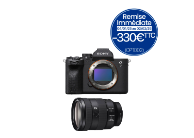 Sony Pack Alpha 7 IV Appareil photo hybride 4K + objectif 24-105mm F4