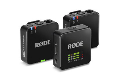 Rode Wireless GO Gen 3 Kit de microphone numérique sans fil 2 canaux