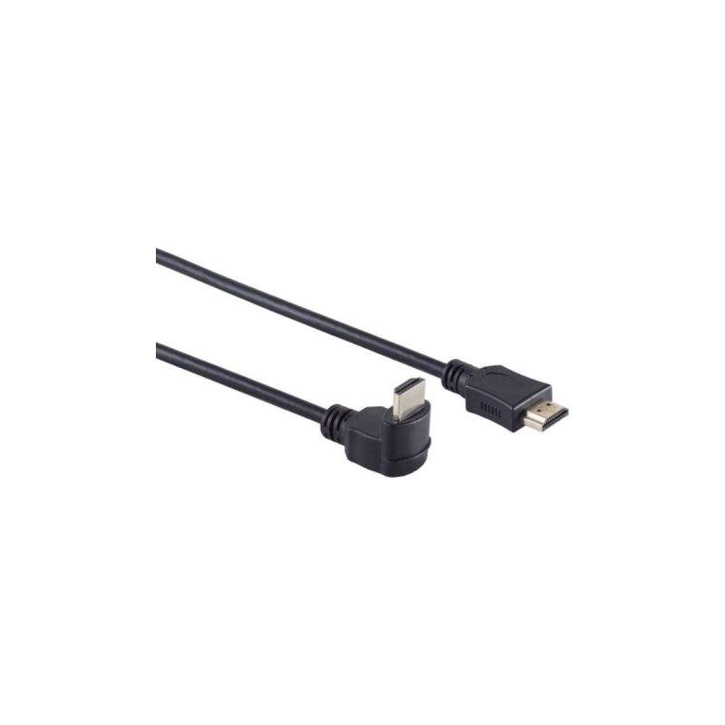 Goobay Câble HDMI™ 270° haute vitesse avec Ethernet (4K à 30 Hz) 5m