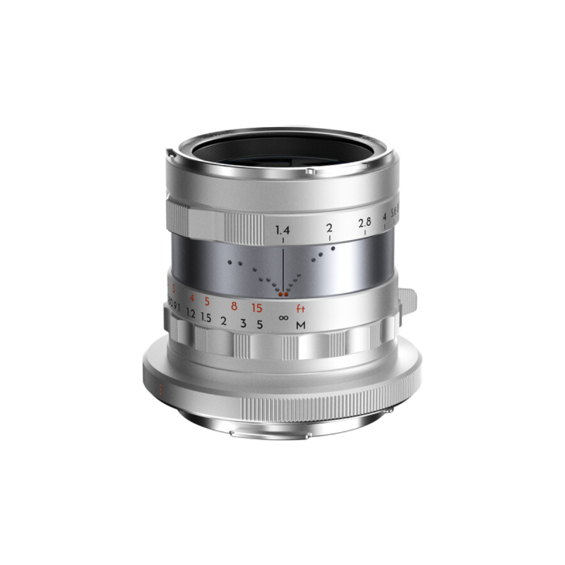 Thypoch Full-frame Lens Simera 35mm f1.4 for Canon RF Mount -Silver