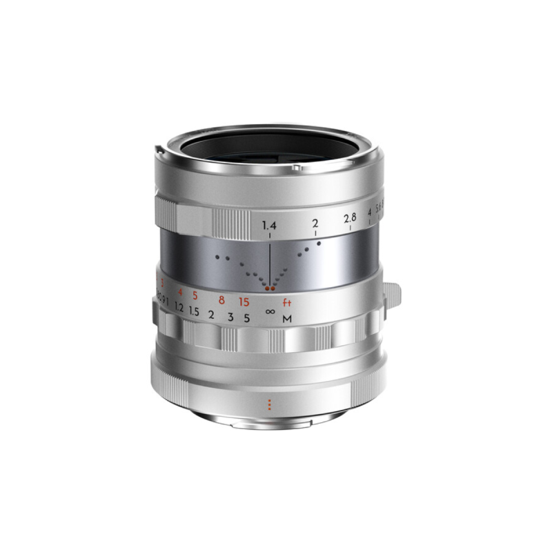 Thypoch Full-frame Lens Simera 35mm f1.4 for Fujifilm X Mount -Silver