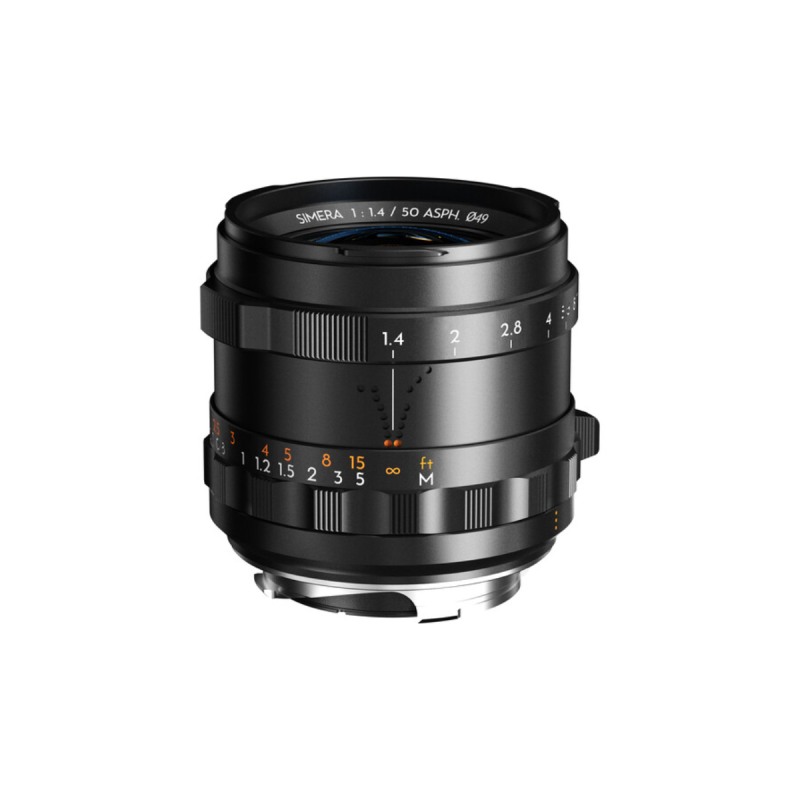 Thypoch Lens Simera 50mm f1.4 Black M mount color box