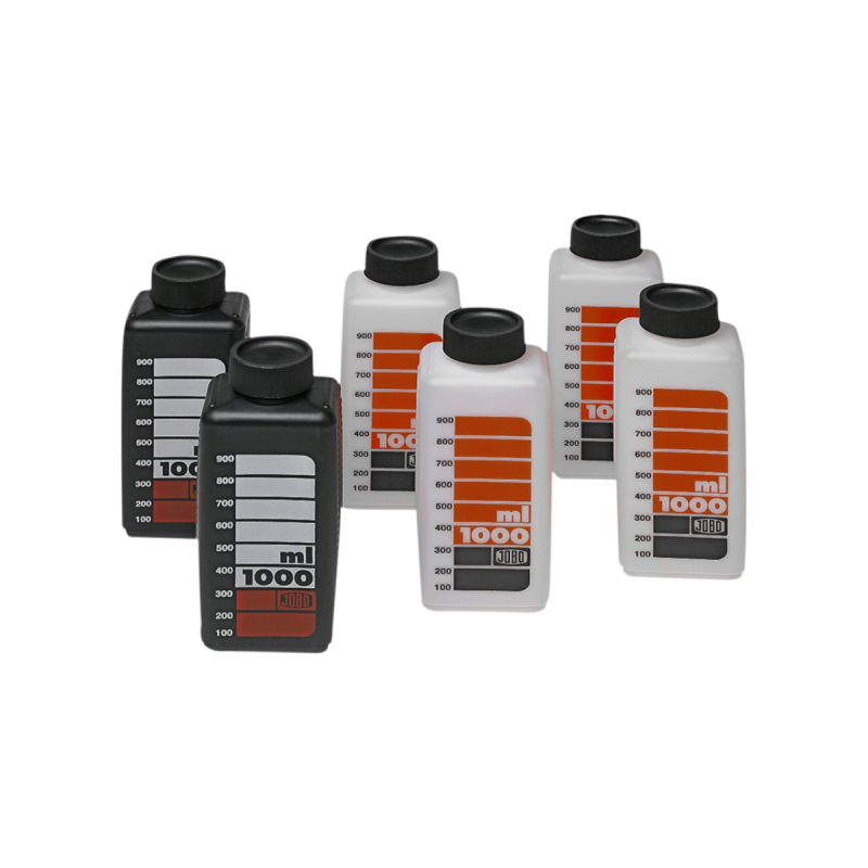 Jobo Bottle Kit 1000Ml (2X 3372 + 4X 3373)