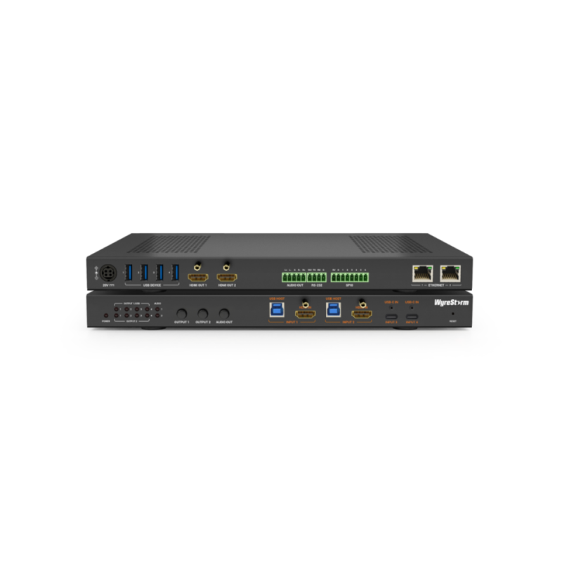 Wyrestorm Matrice 4x2 (HDMI & USB-C) 4K HDR MST USB-C 60W USB 3.2