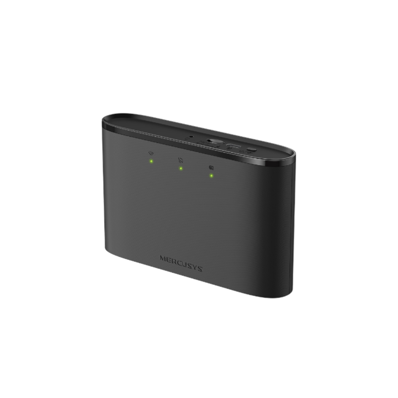 Mercusys Mobile 4G LTE Wi-Fi Noir Modem 150Mbps 4G LTE (2,4 GHz)