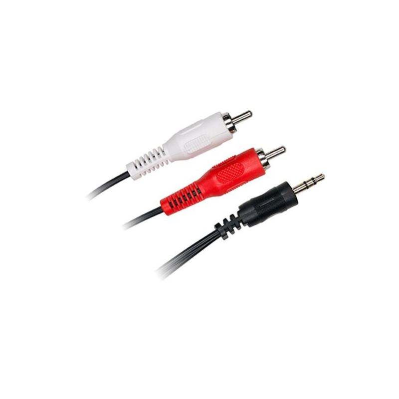 D2 DIFFUSION câble Jack 3,5mm m le/2RCA m le 3m