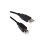 D2 DIFFUSION câble USB 2.0 A m le/B m le 1.80 m