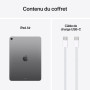 Apple iPad Air M3 11" (2025) Wi-Fi 128 Go Gris Sidéral